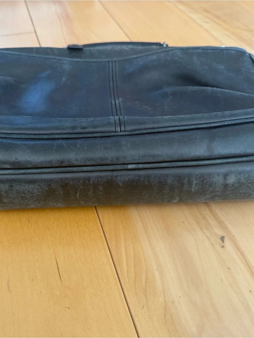 Gray coach  Leather Men’s Briefcase Bag